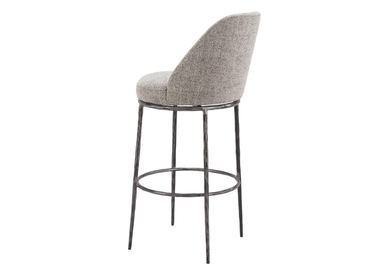 110273 Nordhavn Swivel Barstool Gray