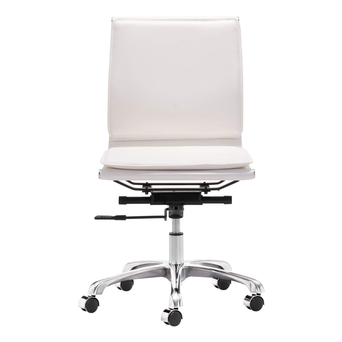 215219 Lider Plus Armless Office Chair White