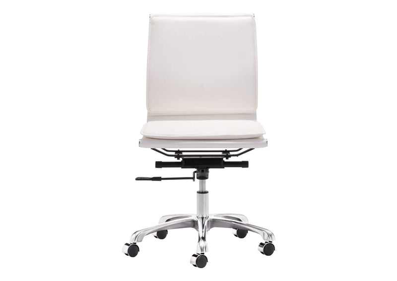 215219 Lider Plus Armless Office Chair White