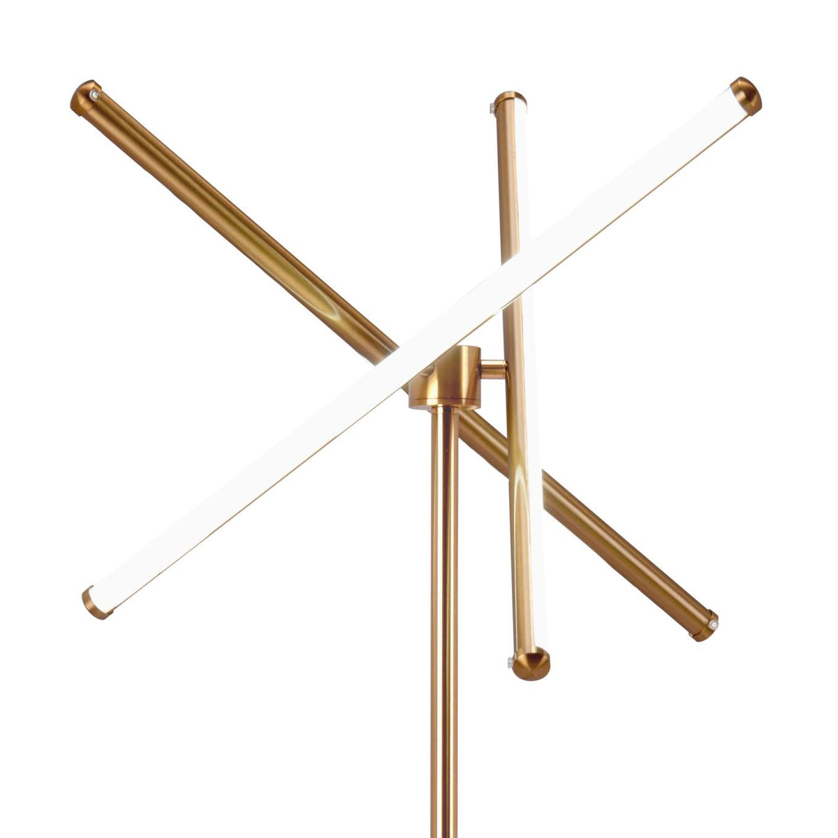 56140 Garza Floor Lamp Brass