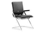 215210 Lider Plus Conference Chair (Set Of 2) Black