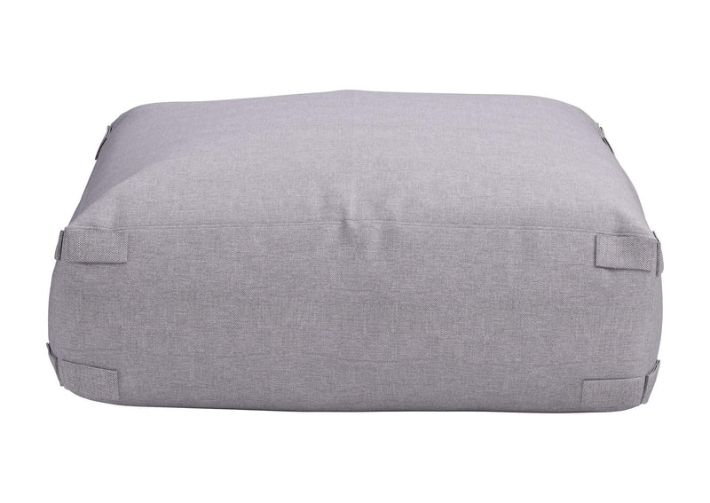 704151 Luanda Outdoor Ottoman Gray