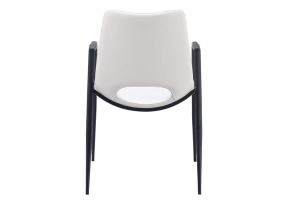 109535 Desi Dining Chair (Set Of 2) White