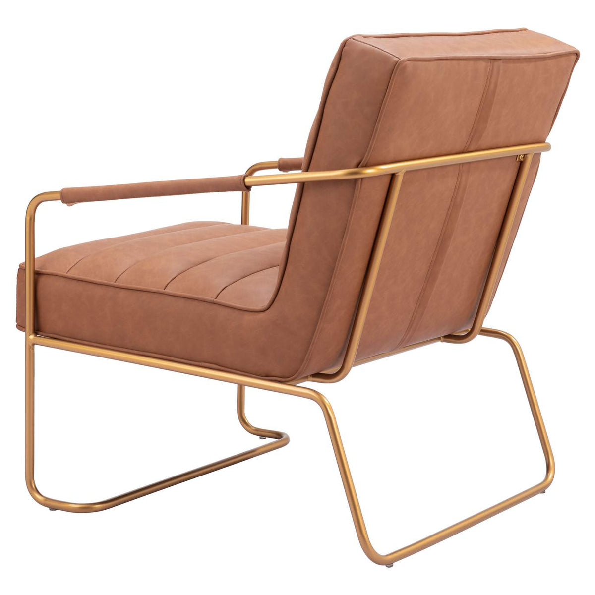 109520 Dallas Accent Chair Vintage Brown