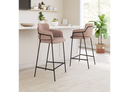 109668 Marcel Barstool (Set Of 2) Brown