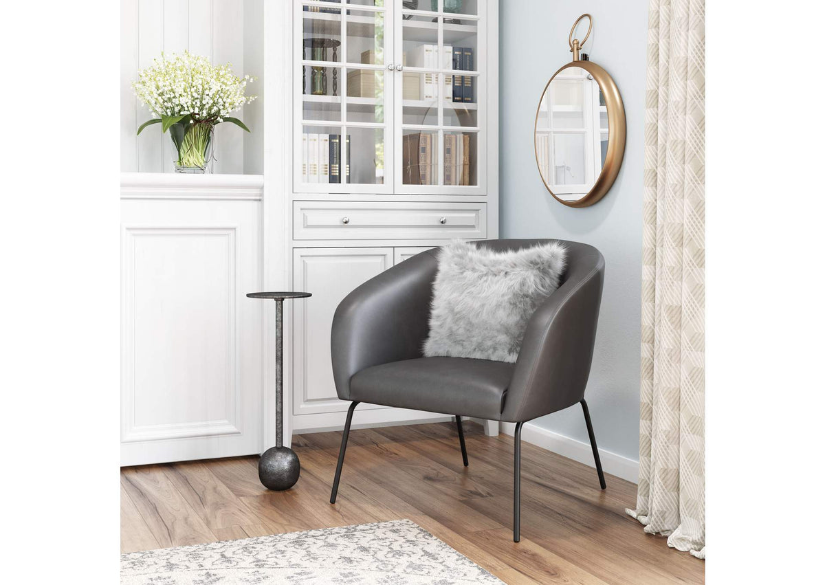 109056 Quinten Accent Chair Vintage Gray