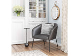 109056 Quinten Accent Chair Vintage Gray
