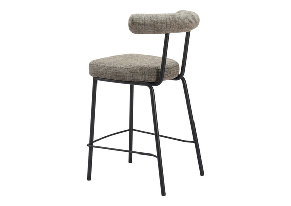 110099 Kede Counter Stool Green Tweed