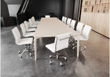 215219 Lider Plus Armless Office Chair White