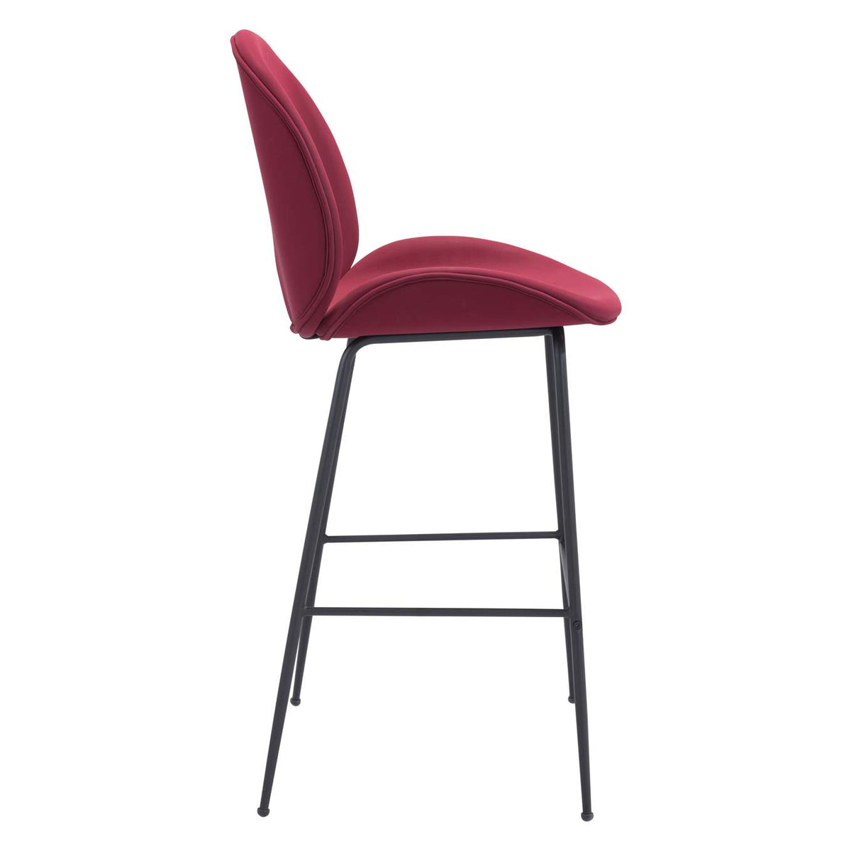 101742 Miles Barstool Red