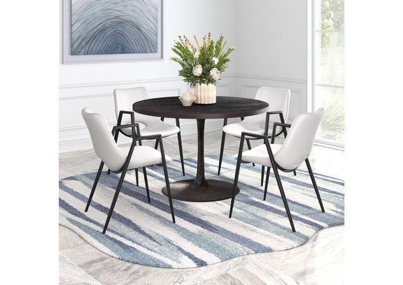 109535 Desi Dining Chair (Set Of 2) White