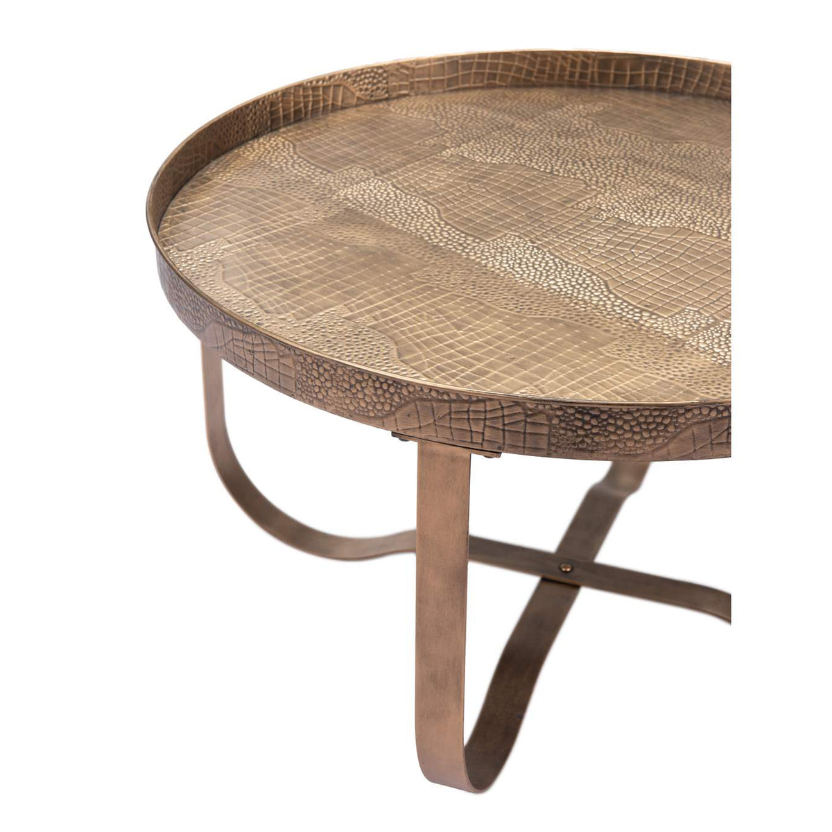 109839 Vannes Coffee Table Brass