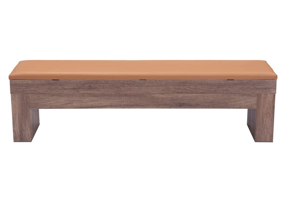 109497 Bonker Storage Bench (Set Of 2) Brown