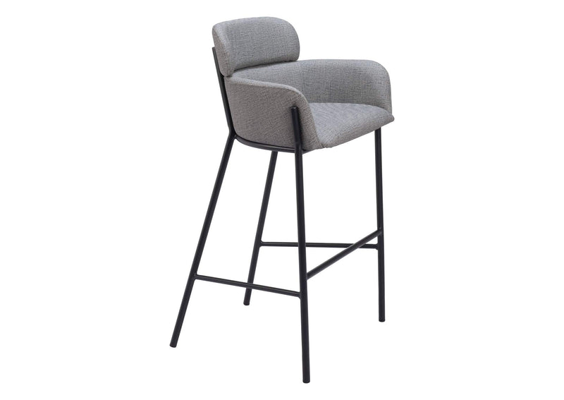 110173 Bremor Barstool Slate Gray