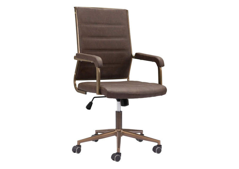 109022 Auction Office Chair Espresso