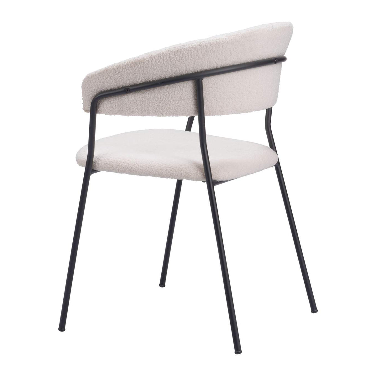 109669 Josephine Dining Chair (Set Of 2) Cream