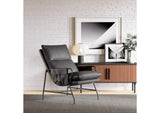 110204 Halaus Accent Chair Black