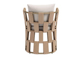 704012 Quadrat Outdoor Dining Chair White