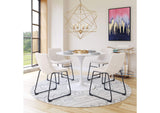 109651 Smart Dining Chair (Set Of 2) Ivory
