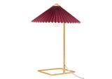56137 Charo Table Lamp Red & Gold