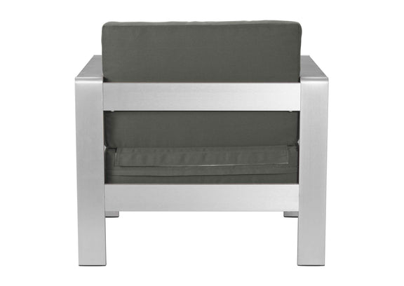 703985 Cosmopolitan Outdoor Armchair Dark Gray