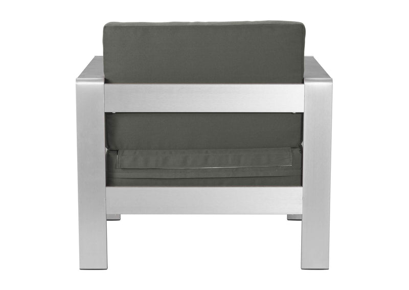 703985 Cosmopolitan Outdoor Armchair Dark Gray