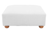 110304 Tayte Ottoman White