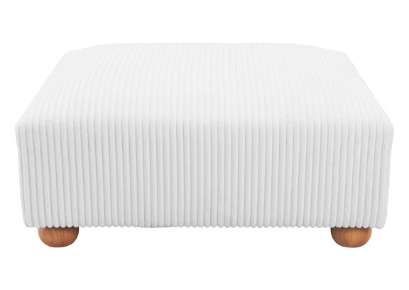 110304 Tayte Ottoman White