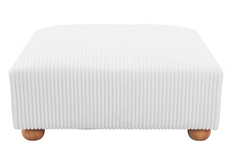 110304 Tayte Ottoman White