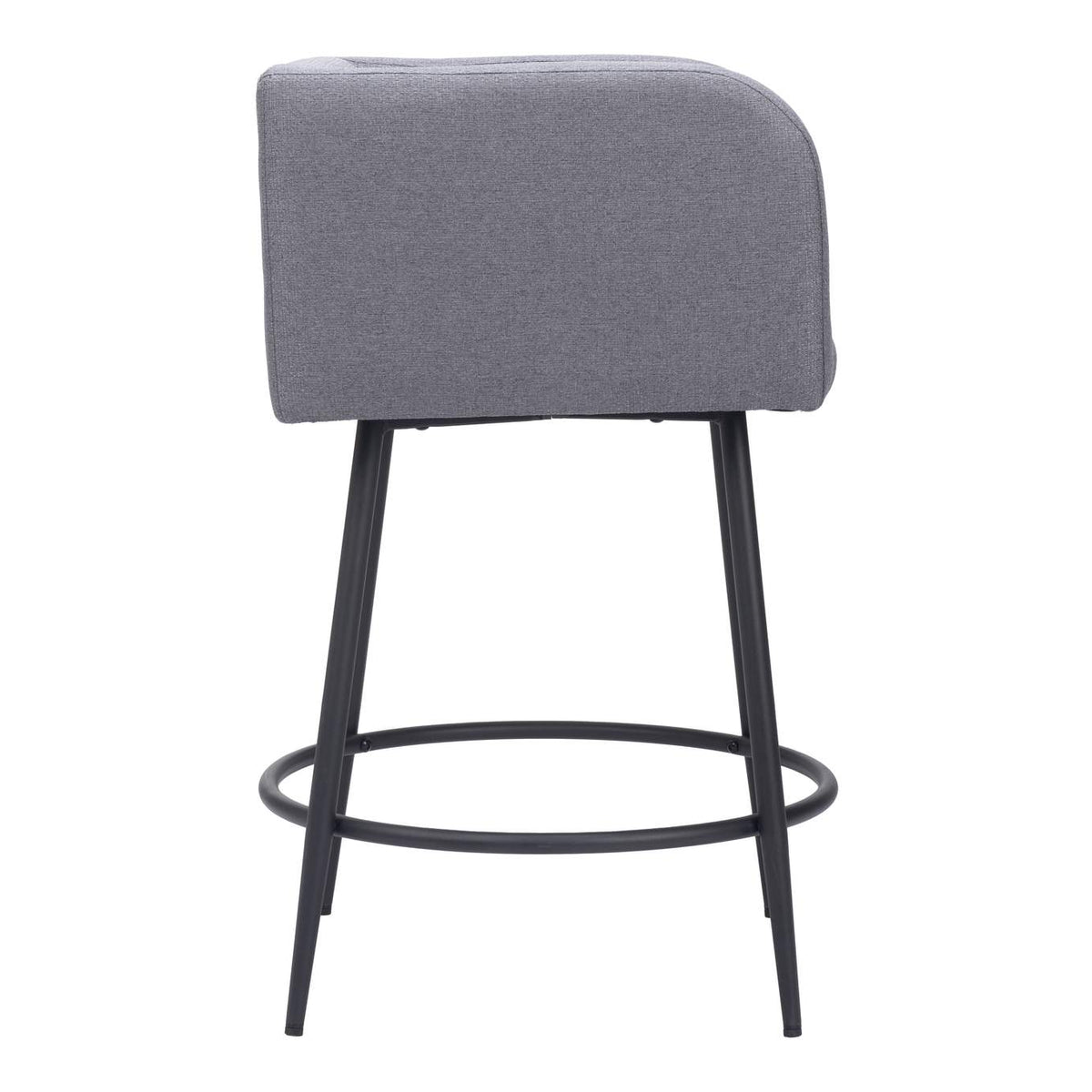 110065 Horbat Counter Stool (Set Of 2) Gray