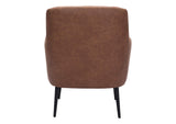 109053 Tasmania Accent Chair Vintage Brown
