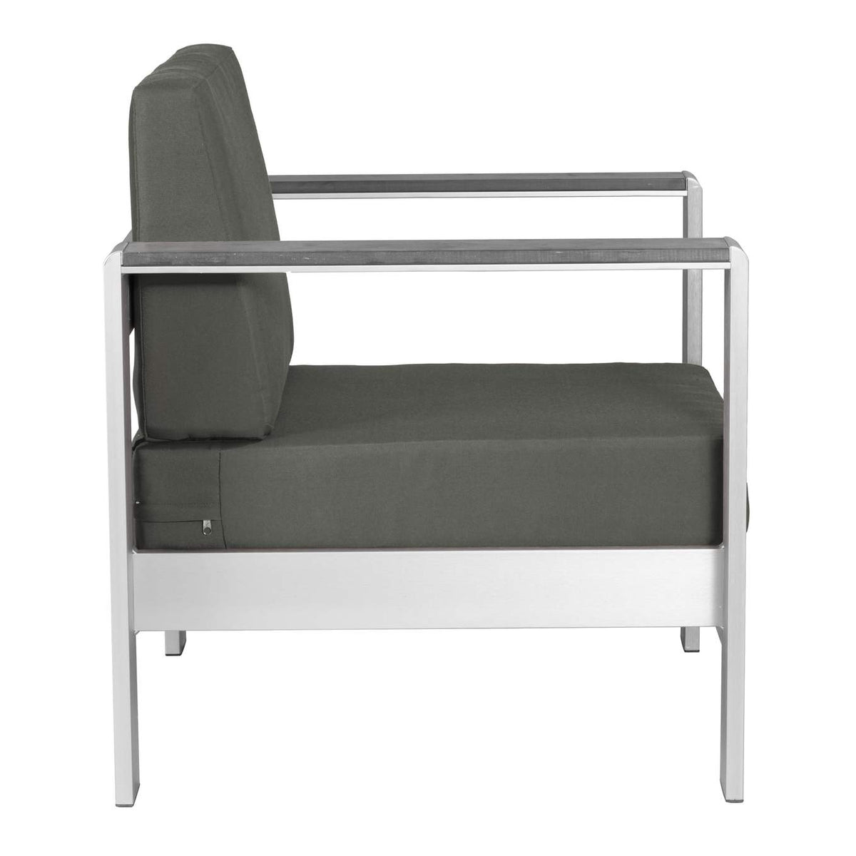 703985 Cosmopolitan Outdoor Armchair Dark Gray