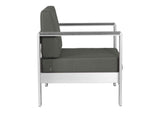 703985 Cosmopolitan Outdoor Armchair Dark Gray