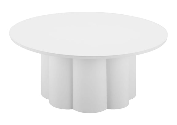 704070 Palmier Outdoor Coffee Table White