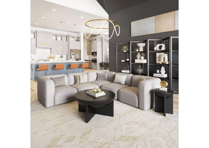 110366 Biak Corner Chair Gray