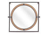 A12222 Capell Mirror Antique Gray