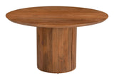 109856 Izola Dining Table Brown