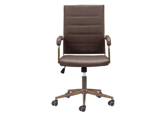 109022 Auction Office Chair Espresso