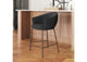 109809 Essen Counter Stool Black & Bronze