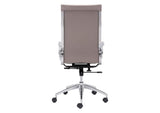 100373 Glider High Back Office Chair Taupe