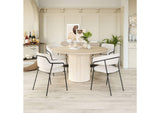 109663 Marcel Dining Chair (Set Of 2) Cream