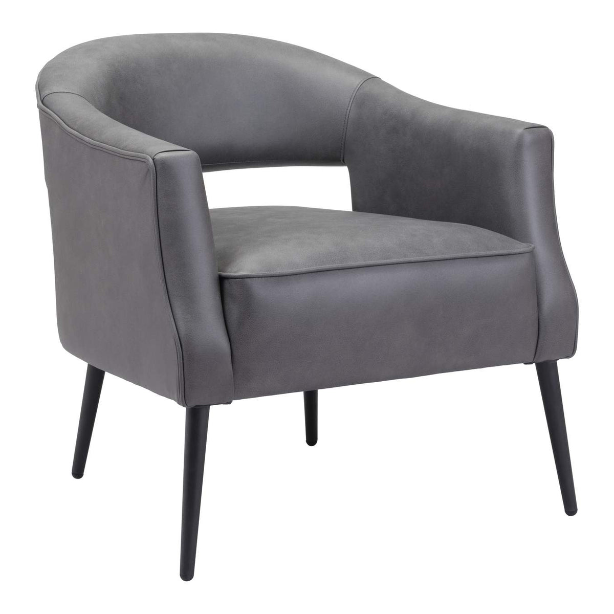 109052 Berkeley Accent Chair Vintage Gray