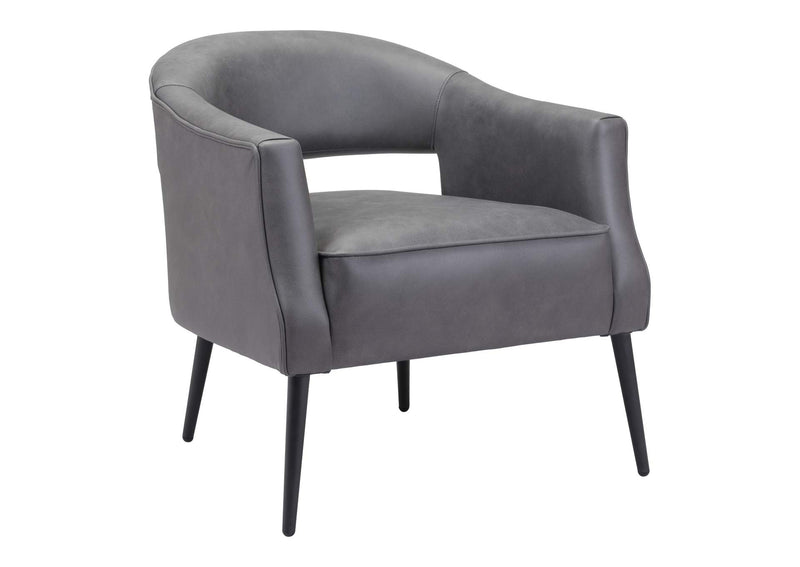 109052 Berkeley Accent Chair Vintage Gray