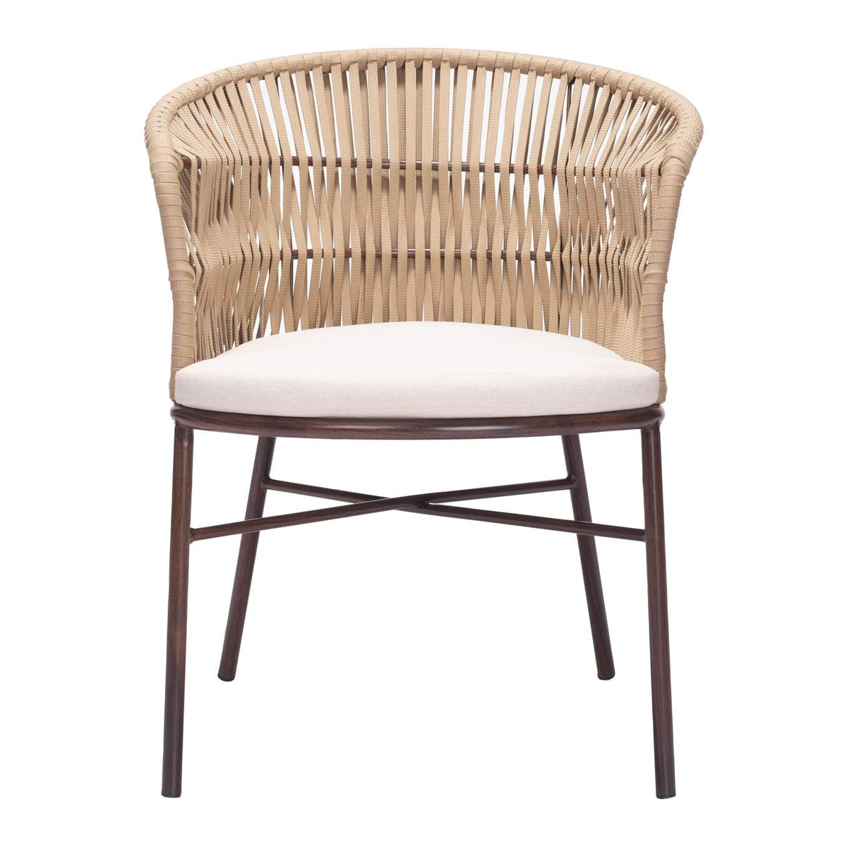 703988 Freycinet Outdoor Dining Chair (Set Of 2) Natural