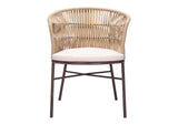 703988 Freycinet Outdoor Dining Chair (Set Of 2) Natural