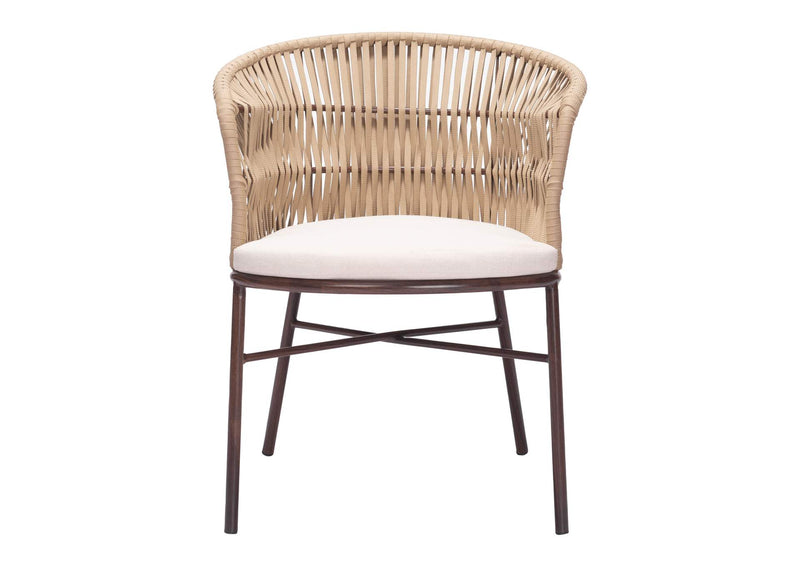 703988 Freycinet Outdoor Dining Chair (Set Of 2) Natural
