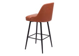 109974 Keppel Swivel Barstool Brown