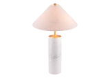 56100 Ciara Table Lamp Beige & White