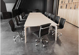 215218 Lider Plus Armless Office Chair Black