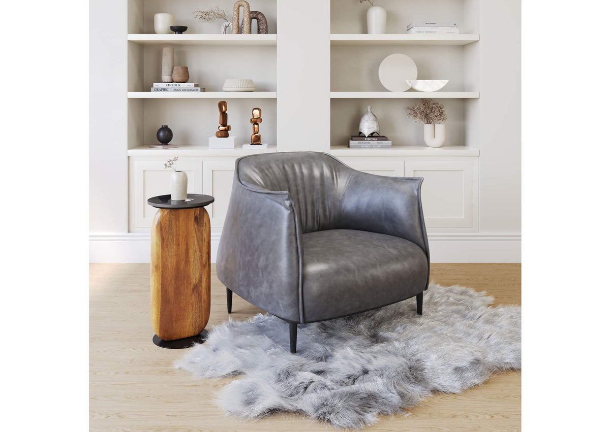 109976 Julian Accent Chair Gray